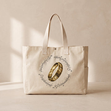 The Ring - Çıtçıtlı Tote Bag