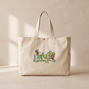 Thrasher - Çıtçıtlı Tote Bag