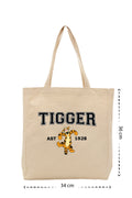 Tigger - Kanvas Çanta - Krem