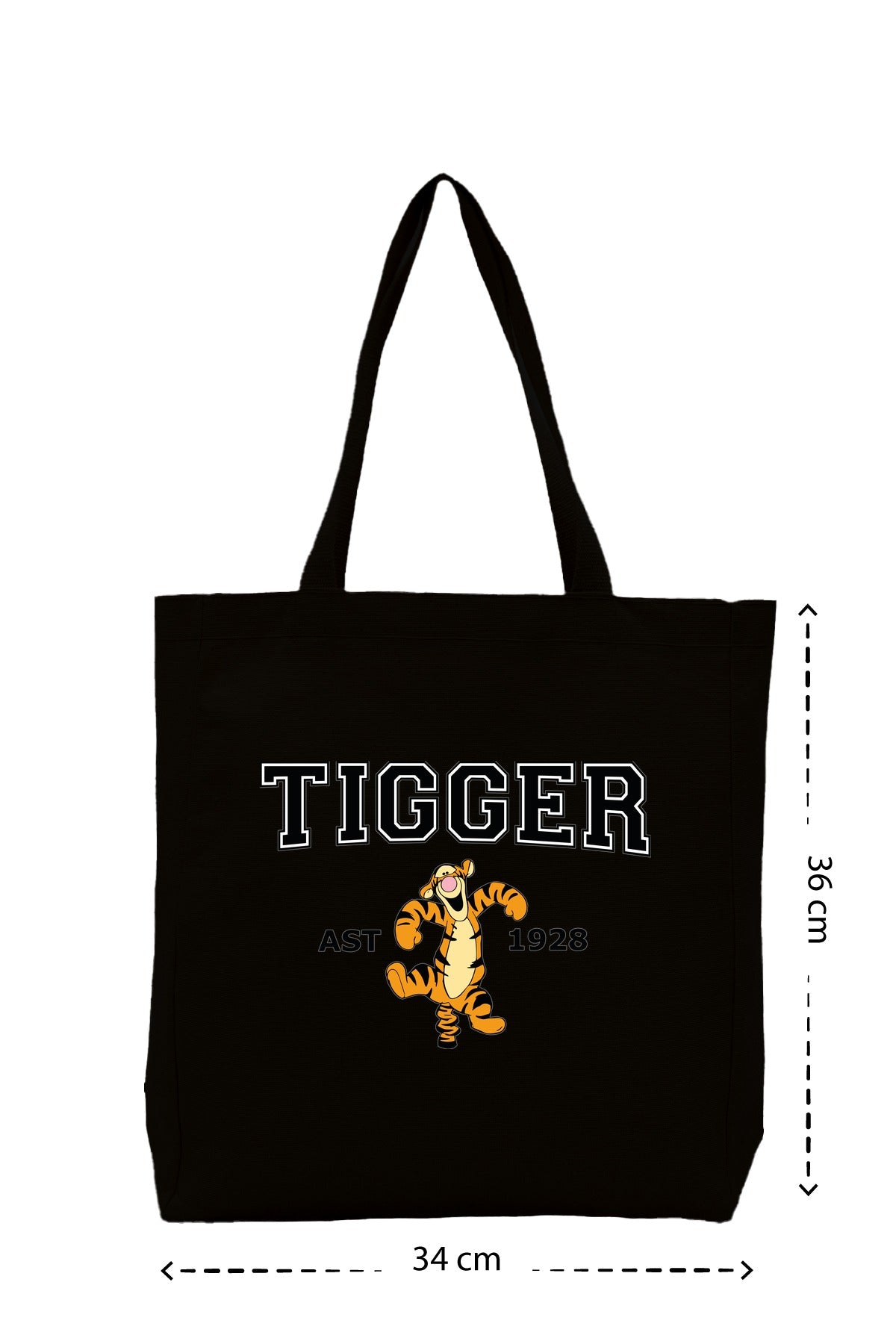 Tigger - Kanvas Çanta - Siyah