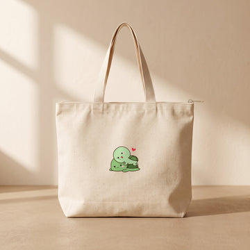 Tosbik & Tospik 2 - Fermuarlı Tote Bag