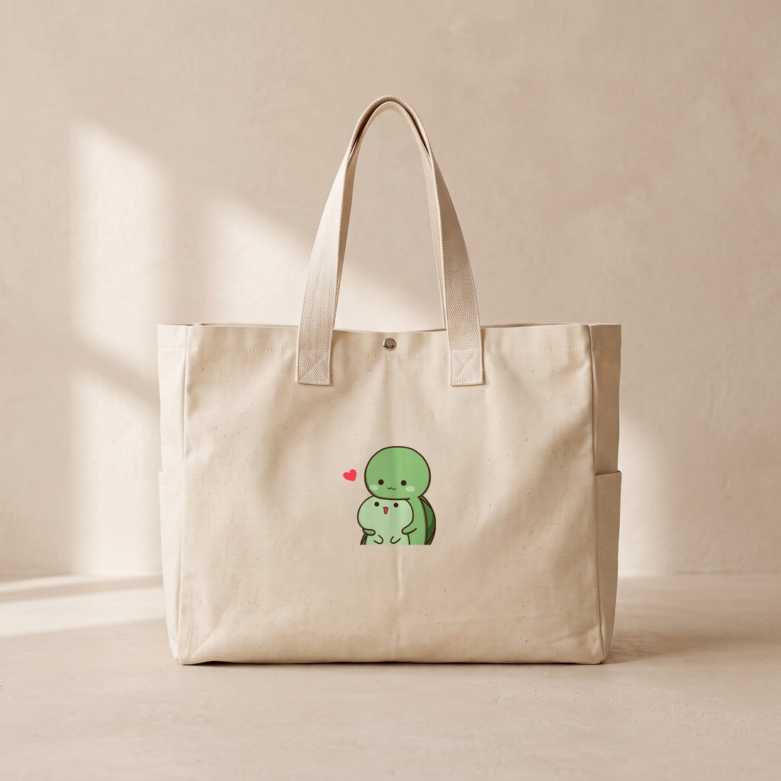 Tosbik & Tospik - Çıtçıtlı Tote Bag