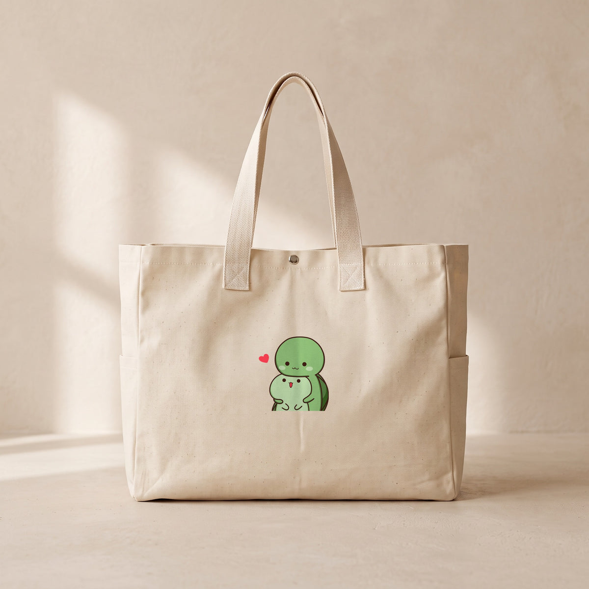 Tosbik & Tospik - Çıtçıtlı Tote Bag