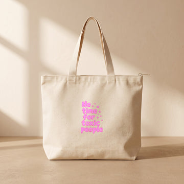 Toxic People - Fermuarlı Tote Bag