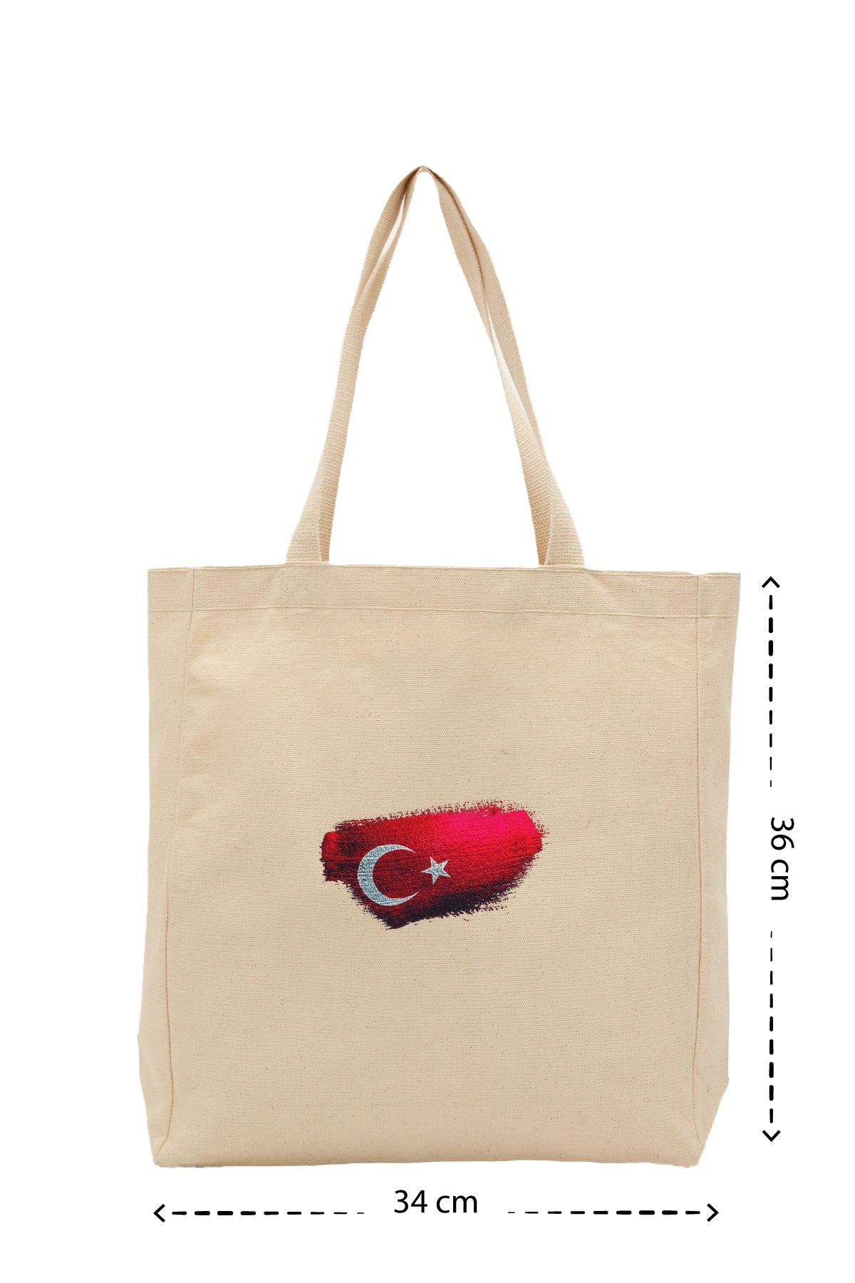 Türk - Kanvas Çanta - Krem