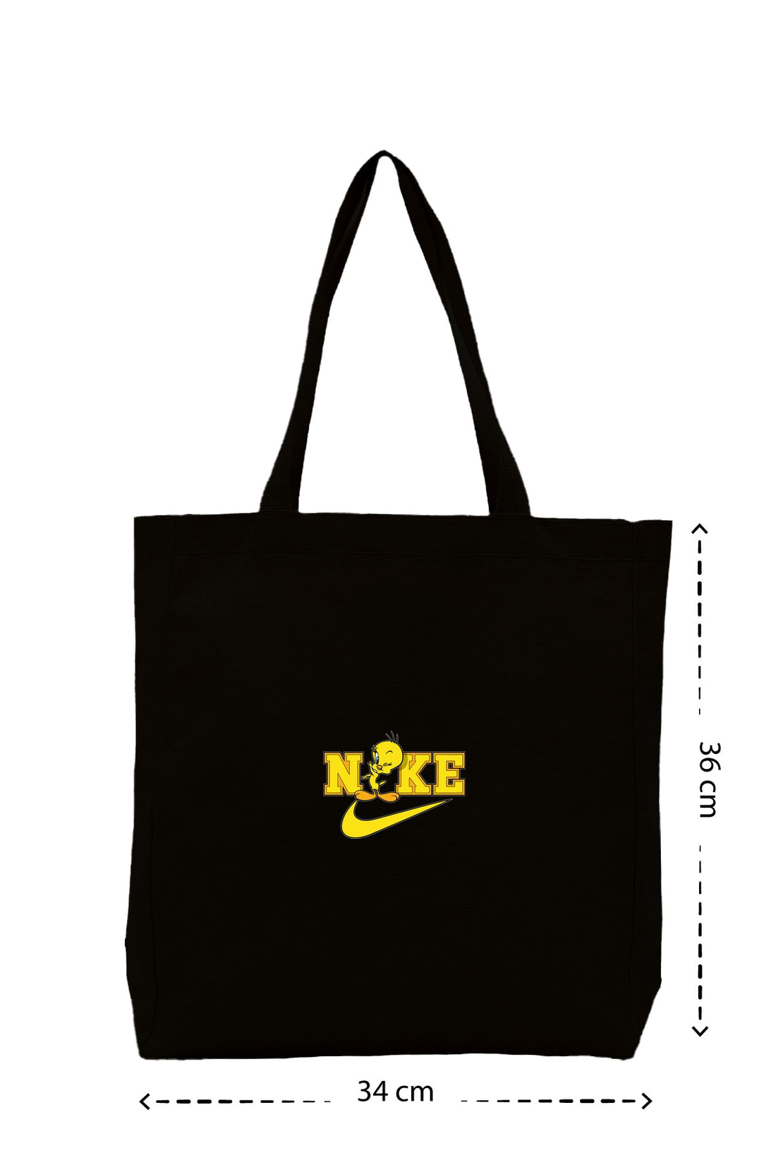Tweety Nike - Kanvas Çanta - Krem