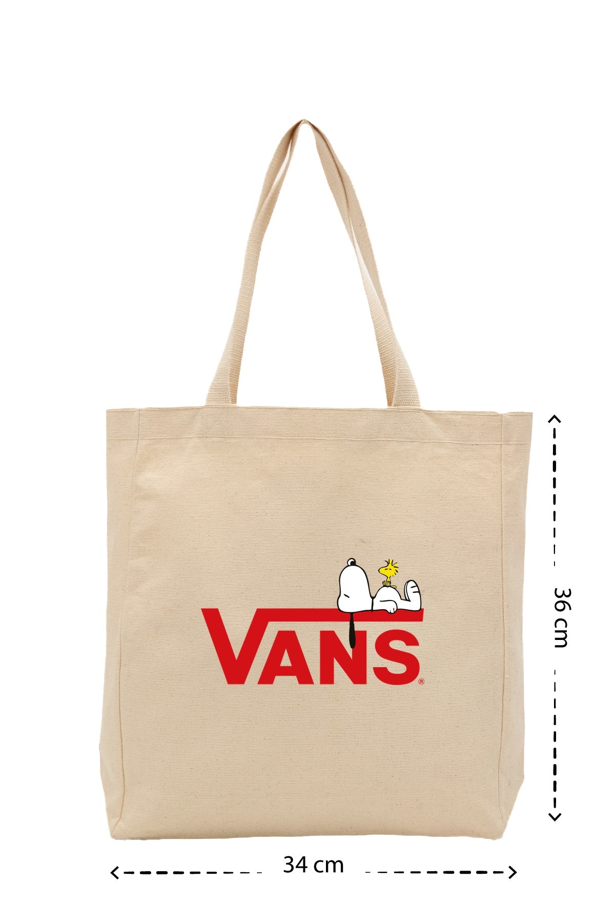 Vans Snoopy - Kanvas Çanta - Krem