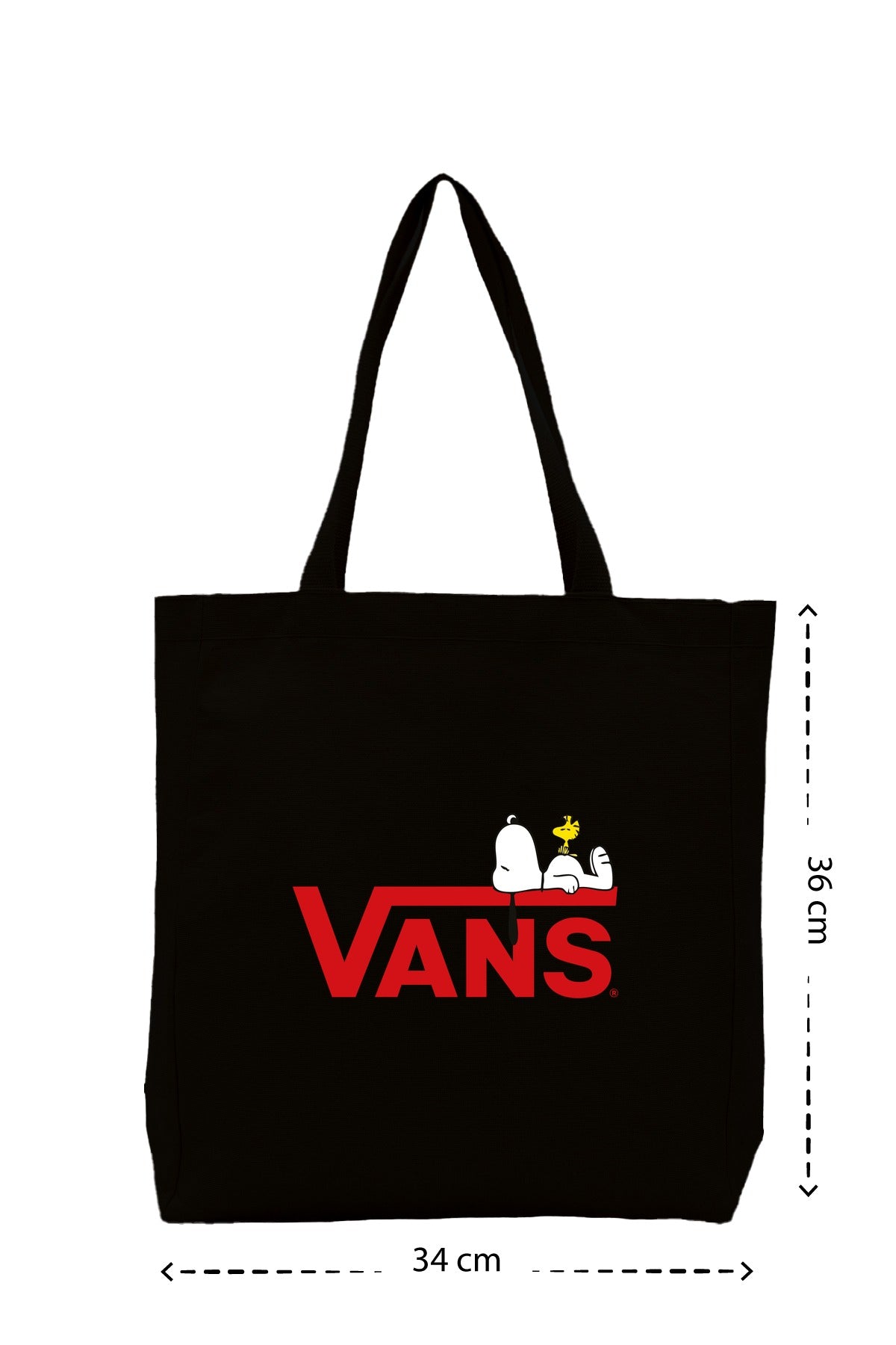 Vans Snoopy - Kanvas Çanta - Siyah