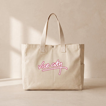 Vice City - Çıtçıtlı Tote Bag