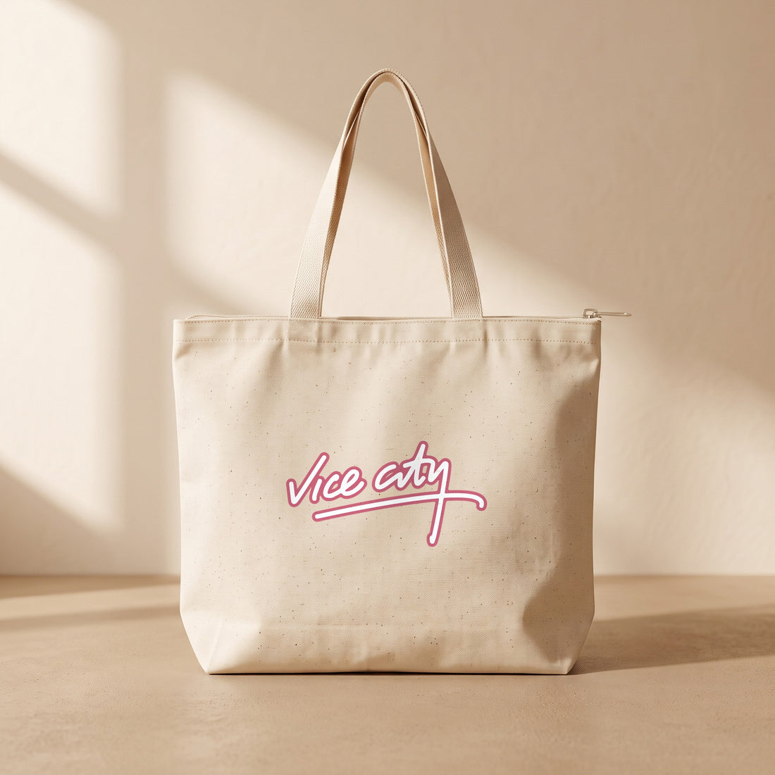 Vice City - Fermuarlı Tote Bag