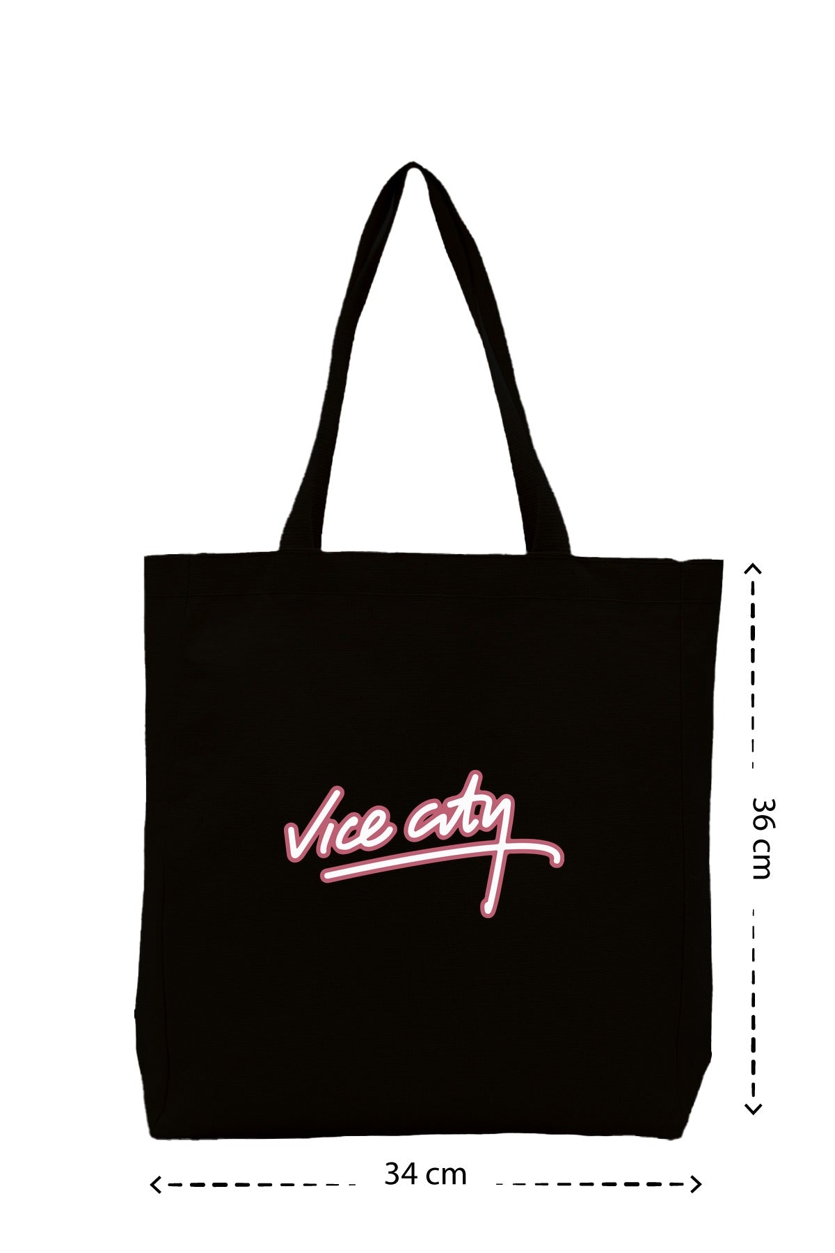 Vice City - Kanvas Çanta - Siyah