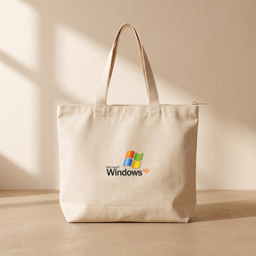 Windows XP - Fermuarlı Tote Bag