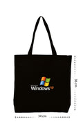 Windows XP - Kanvas Çanta - Siyah