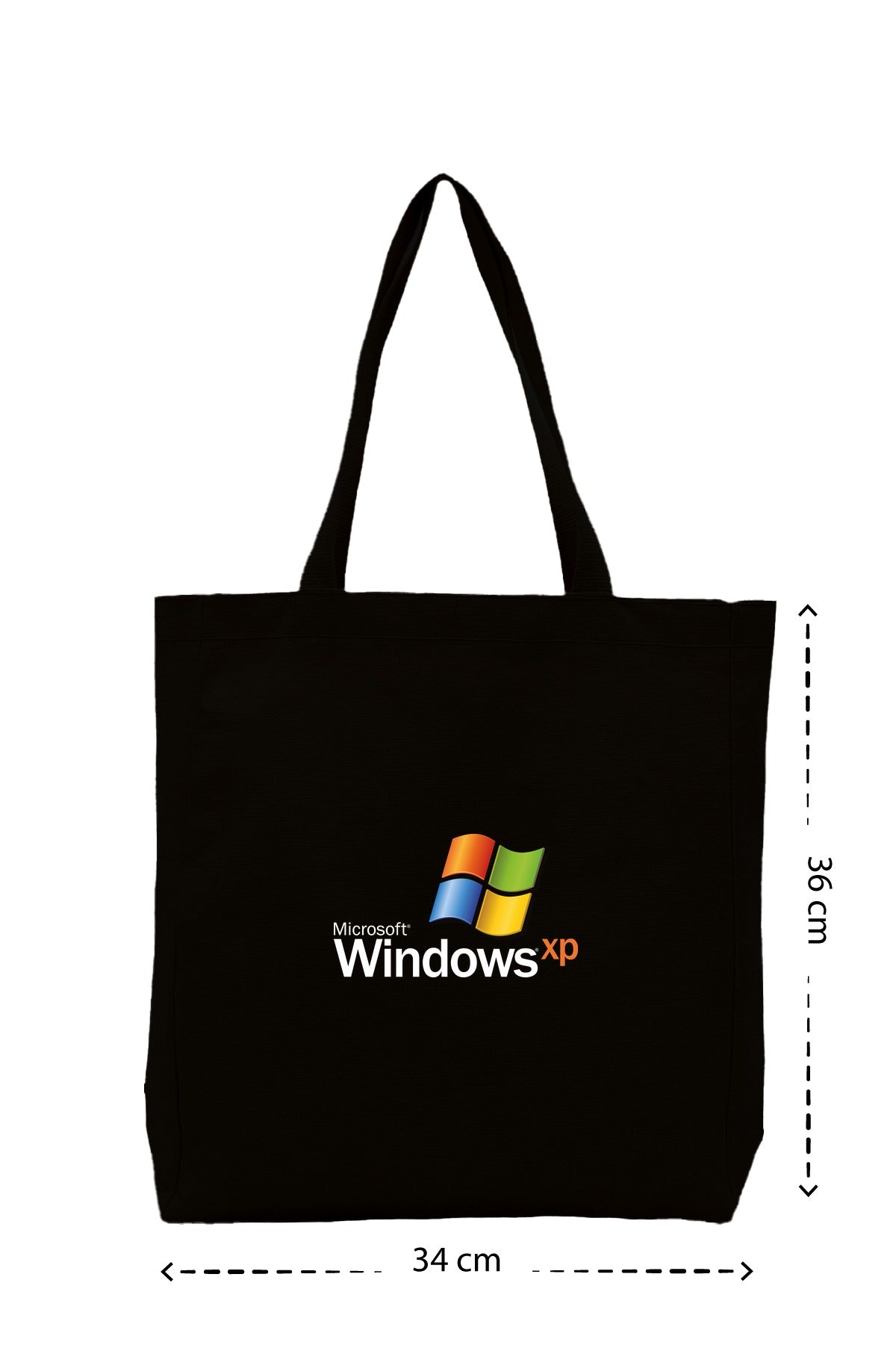 Windows XP - Kanvas Çanta - Siyah