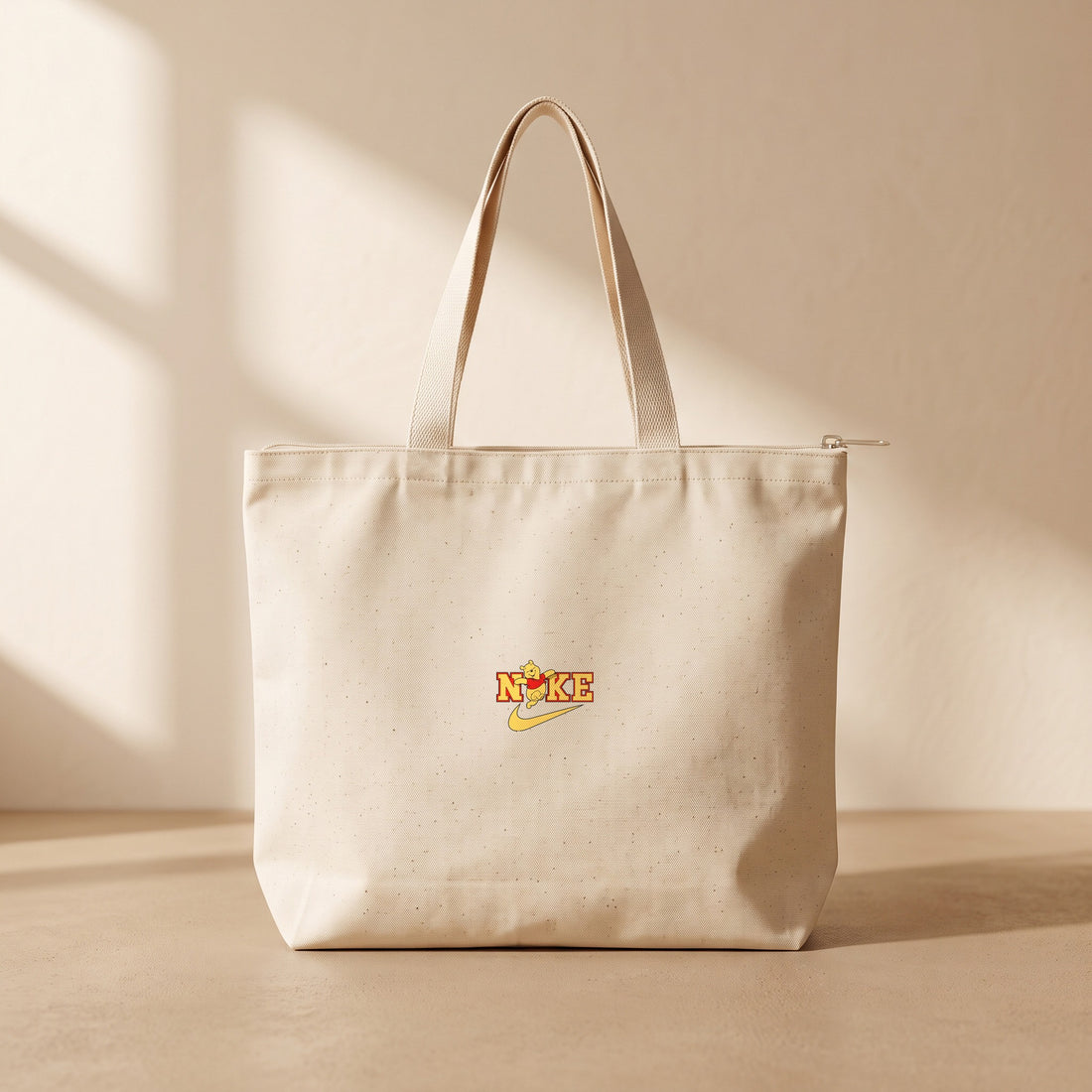 Winnie Nike - Fermuarlı Tote Bag