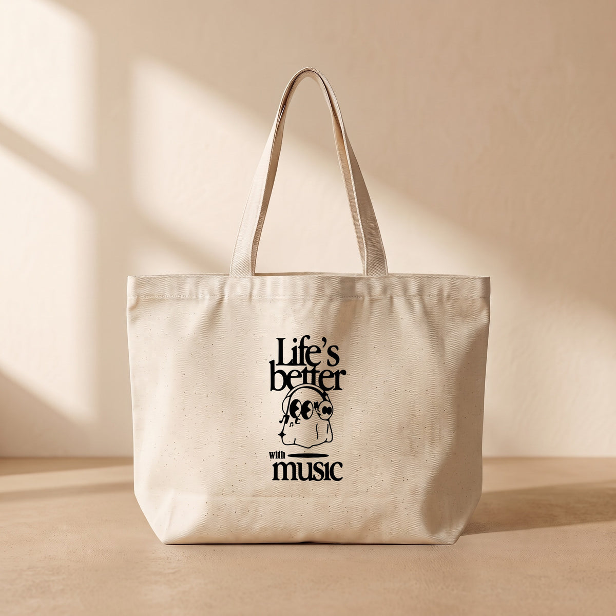 With Music - Tote Bag