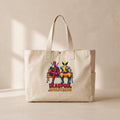 Wolverine Deadpool - Çıtçıtlı Tote Bag