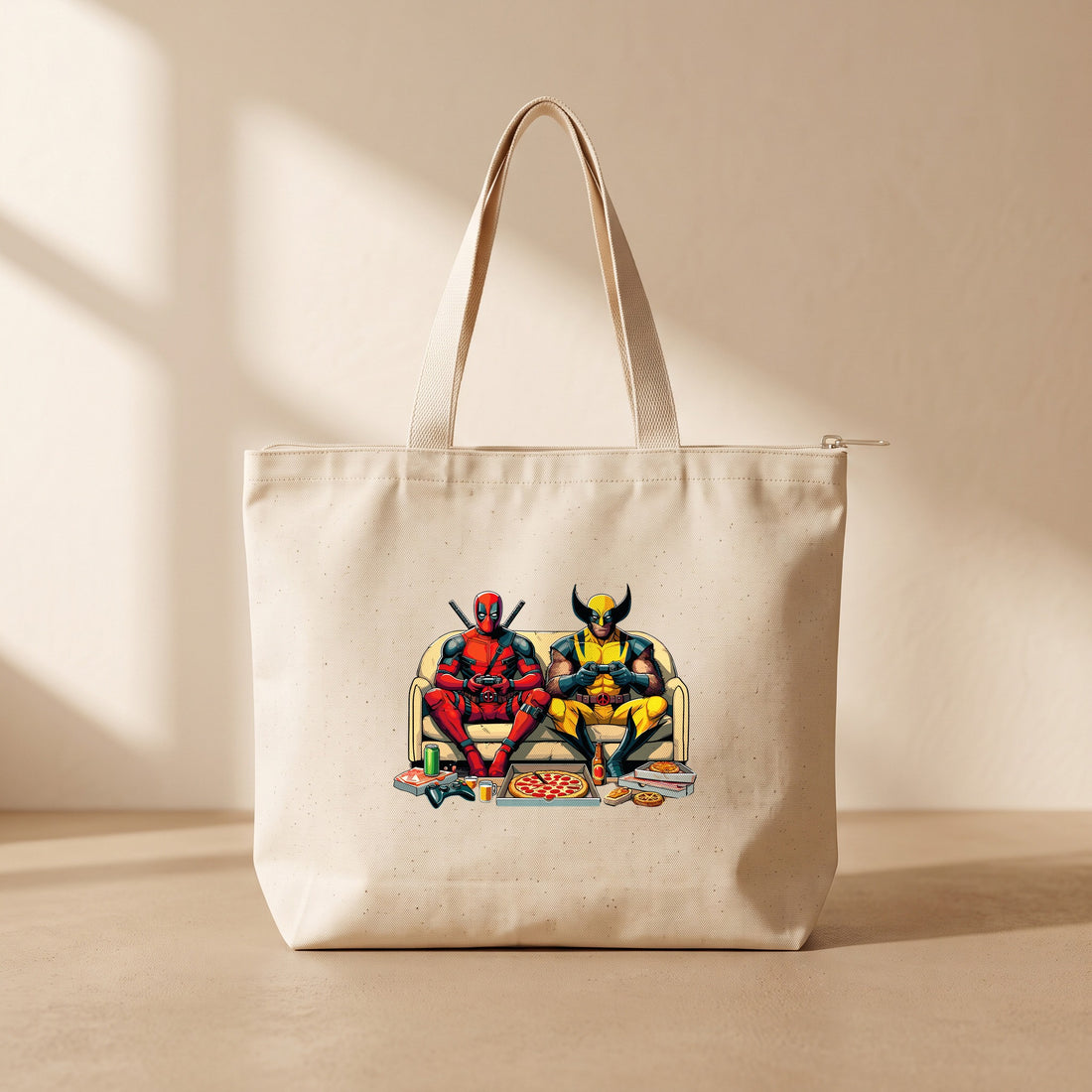 Wolverine - Fermuarlı Tote Bag