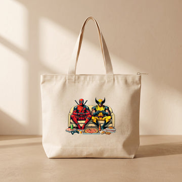 Wolverine - Fermuarlı Tote Bag