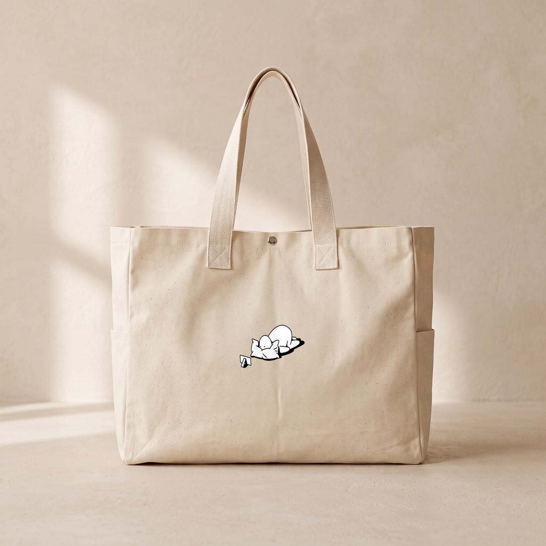 Wooble 0% - Çıtçıtlı Tote Bag