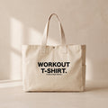 Workout T-Shirt - Çıtçıtlı Tote Bag