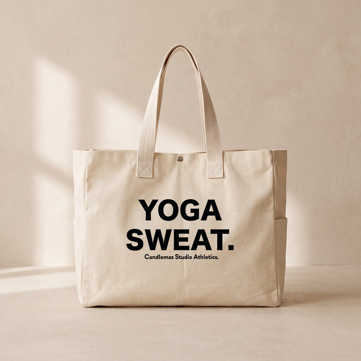 Yoga sweat - Çıtçıtlı Tote Bag