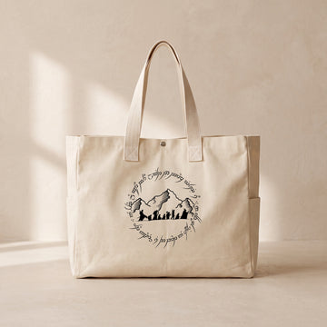 Yüzük Kardeşliği - Çıtçıtlı Tote Bag