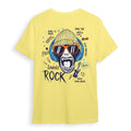 Rocker Monkey - Oversize T-Shirt Sırt - Candlemas Store