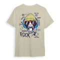 Rocker Monkey - Oversize T-Shirt Sırt - Candlemas Store